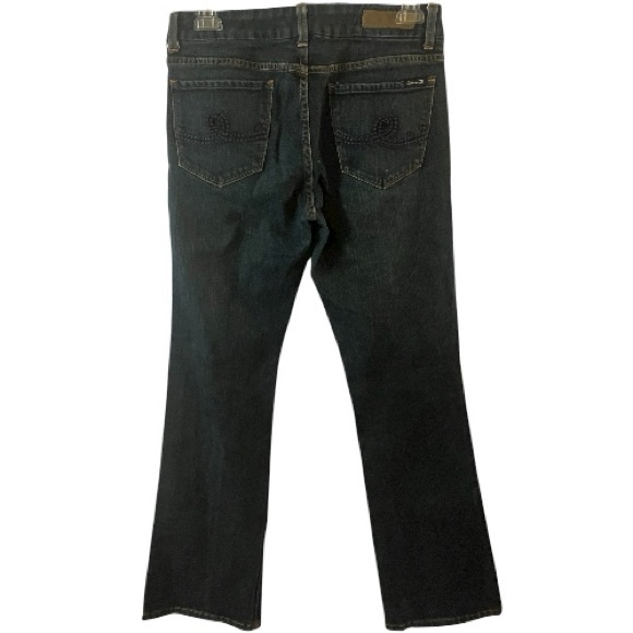 EUC Seven7 Jeans, Denim, Sz 32, Dark Blue Wash, Cotton, Stretchy, Like new - Picture 8 of 10